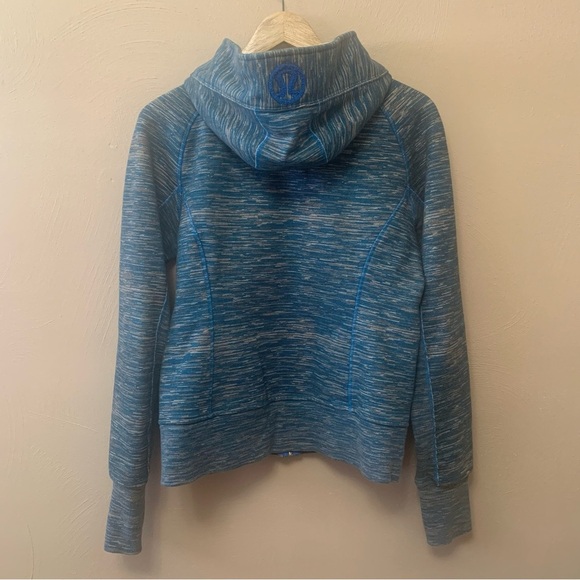 Lululemon Scuba Hoodie Stretch Wee Are From Space Blue Size 10 W4A62S - Picture 10 of 16
